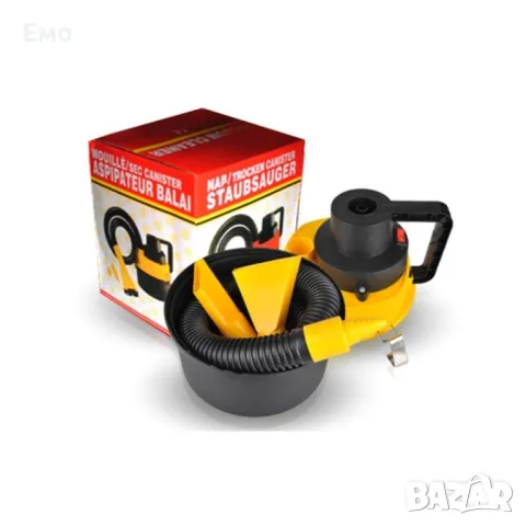 Прахосмукачка за кола за мокро и сухо чистене /  Захранване: 12 V Мощност: 60 W, снимка 15 - Аксесоари и консумативи - 47788911