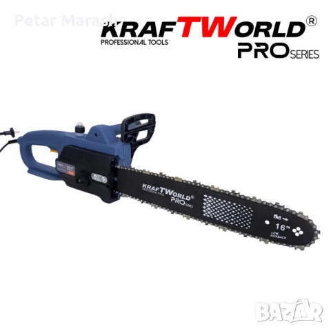 Електрическа Резачка за дърва KraftWorld 2200W – 220V, 40 см, снимка 4 - Градинска техника - 51793004