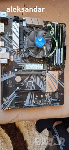дъно.asus prime.z370.inte.kore..i7.8700.32GB.ram.DDR4.ssd.512.GB