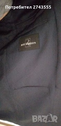 Продавам мъжко сако на реномираната марка ROY ROBSON , снимка 4 - Сака - 29456007