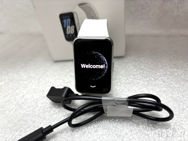 Смарт фитнес гривна Samsung Galaxy Fit3 R390, снимка 5 - Смарт гривни - 53340646