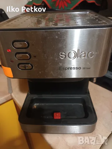 кафемашина solac espresso 20 bar, снимка 8 - Кафемашини - 56187779