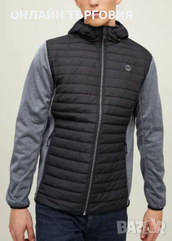  Оригинално мъжко яке "JACK&JONES", снимка 3 - Якета - 47735345