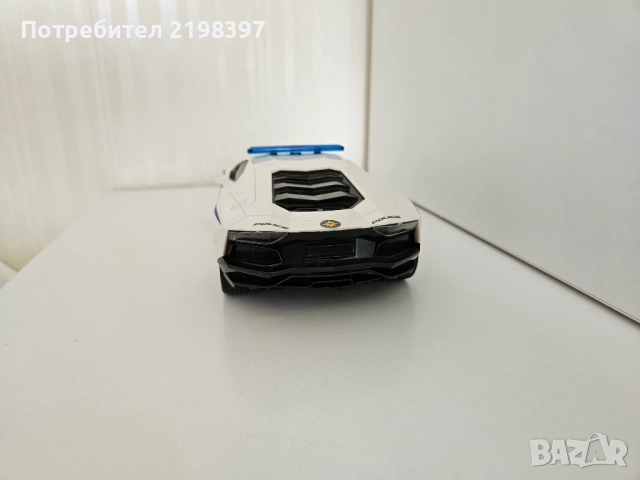 Детска играчка полицейска кола, снимка 7 - Коли, камиони, мотори, писти - 51549238