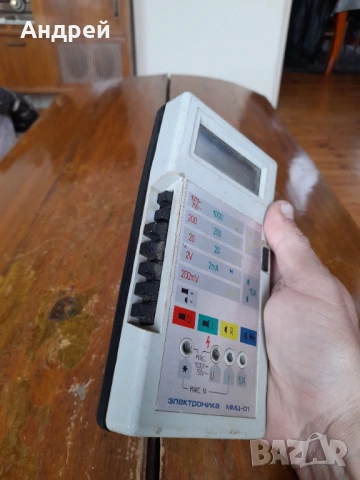 Стар мултицет ММЦ-01, снимка 3 - Антикварни и старинни предмети - 54174271