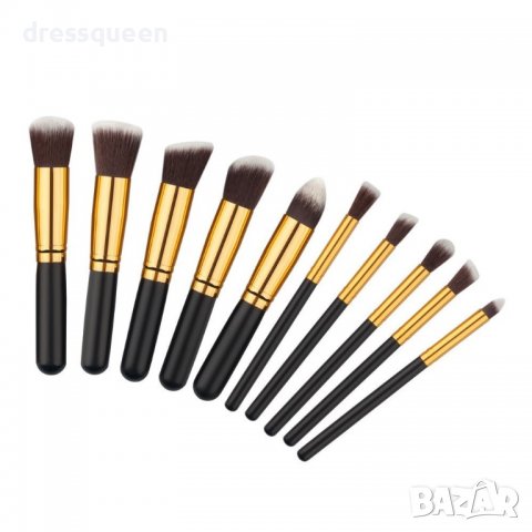 1573 Комплект четки за грим с мек косъм , снимка 2 - Други - 37449551