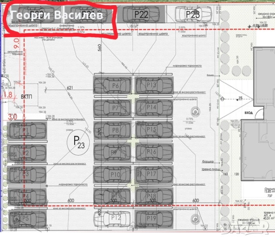 2 бр. Паркоместа под наем, снимка 3 - Гаражи и паркоместа - 52893169
