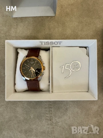Мъжки часовник Tissot T-Classic Couturier Chronograph Dual Tone, снимка 11 - Мъжки - 51309794