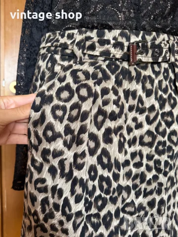 Пола Weekend Max Mara, леопардов принт, размер M, малко L, снимка 3 - Поли - 56551577