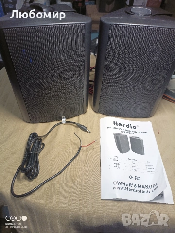 Herdio 5.25 инчови Bluetooth високоговорители за вътрешен и външен монтаж, водоустойчиви 300w, снимка 3 - Bluetooth тонколони - 54339331
