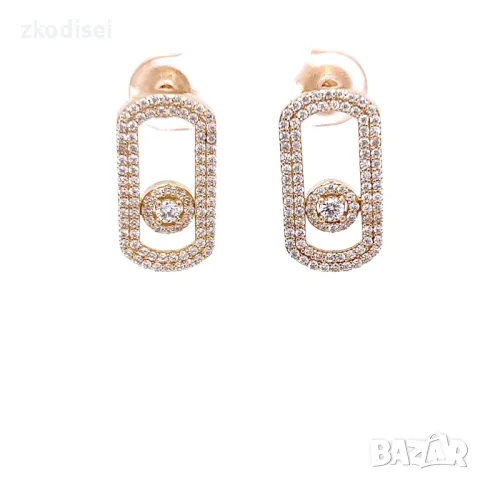 Златни обеци 5,14гр. 14кр. проба:585 модел:26640-5