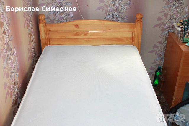 Легло с матрак, снимка 6 - Спални и легла - 51526290