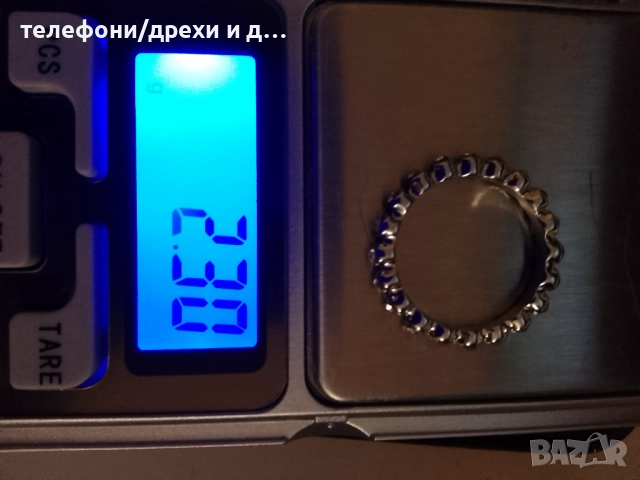 3 сребристи дамски пръстена (вътрешен диаметър 17 мм), снимка 8 - Пръстени - 51679317