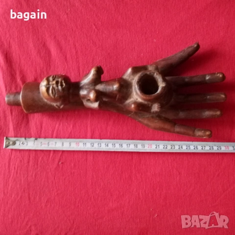 Стара шаманска лула., снимка 5 - Антикварни и старинни предмети - 54071952