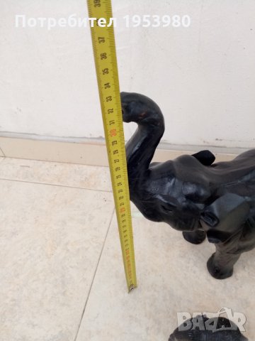 Две статуетки на слонове, снимка 4 - Антикварни и старинни предмети - 31771293