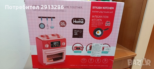 Детска Кухня, снимка 2 - Играчки за стая - 52728950