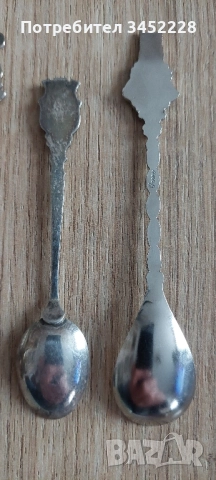 лъжички за колекционери 4 броя отлични , снимка 6 - Антикварни и старинни предмети - 52342064