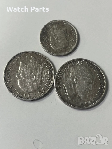 Сребърни монети 1 лев 1910 и 50 стотинки, снимка 6 - Нумизматика и бонистика - 52010555