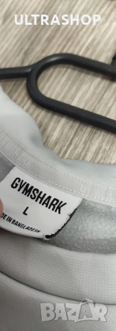 Gymshark L size мъжка блуза с поларена подплата в отлично състояние, снимка 3 - Блузи - 52931094