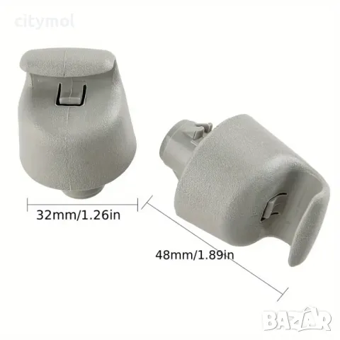 2 бр. копка държач щипка за сенник на Nissan X-Trail, Teana, Koleos, Altima, Murano, Rogue, Pathfind, снимка 3 - Аксесоари и консумативи - 49810667