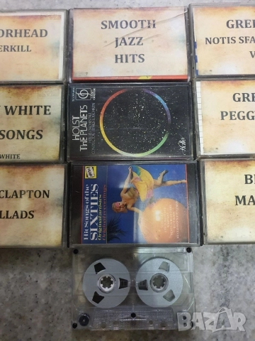 Лот от 10бр аудио касети със записи музика. Всички за 20лв. Купени от чужбина. Записите са качествен, снимка 4 - Аудио касети - 52855053