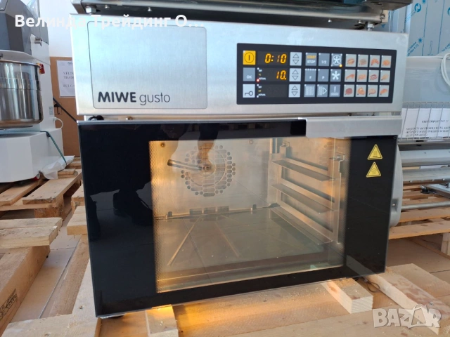 Употребяван конвектомат MIWE gusto, снимка 2 - Други машини и части - 53957899