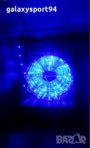 LED Светещ маркуч 50м Син Светещ Лед Маркуч Енергоспестяващ LED/ЛЕД, снимка 2 - Лед осветление - 38578956