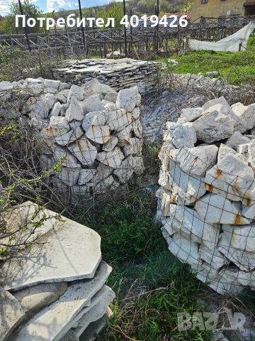 Декоративен естествен бял камък, снимка 3 - Декорация за дома - 54166430