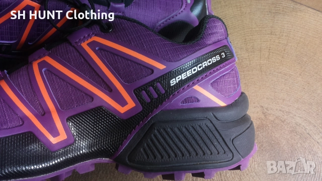 SALOMON SPEEDCROSS 3 Wonens Kids Shoes Размер EUR 38 / UK 5 дамски детски маратонки 293-14-S, снимка 10 - Маратонки - 52652387