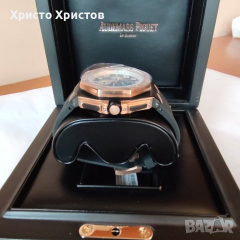 Мъжки луксозен часовник Audemars Piguet Royal Oak Offshore Chronograph Rose gold, снимка 7 - Мъжки - 42209001