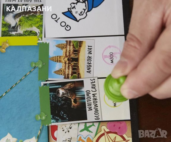 Монополи - Околосветско пътешествие F4007, снимка 4 - Игри и пъзели - 38927893