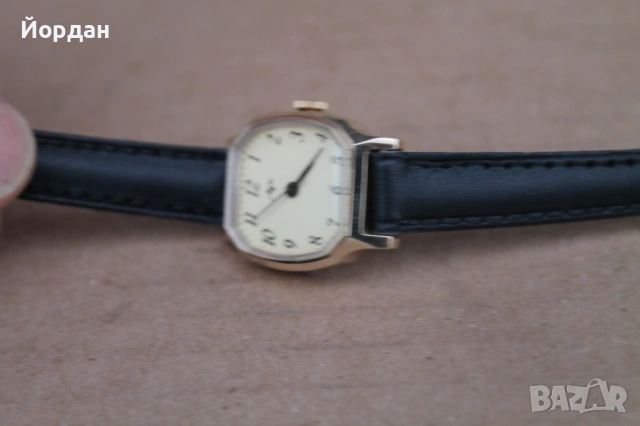 СССР дамски позлатен часовник ''Луч'', снимка 6 - Дамски - 53274854