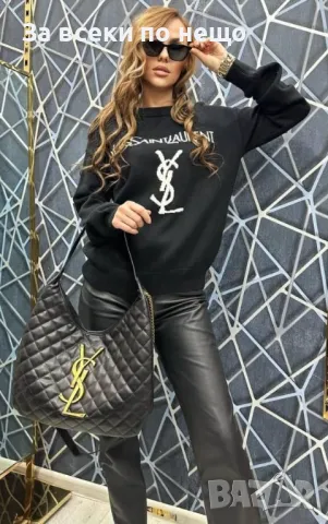 Дамски пуловер с дълъг ръкав фино плетиво Barbie🔝Gucci🔝Yves Saint Laurent Код LFS195, снимка 4 - Блузи с дълъг ръкав и пуловери - 48025572