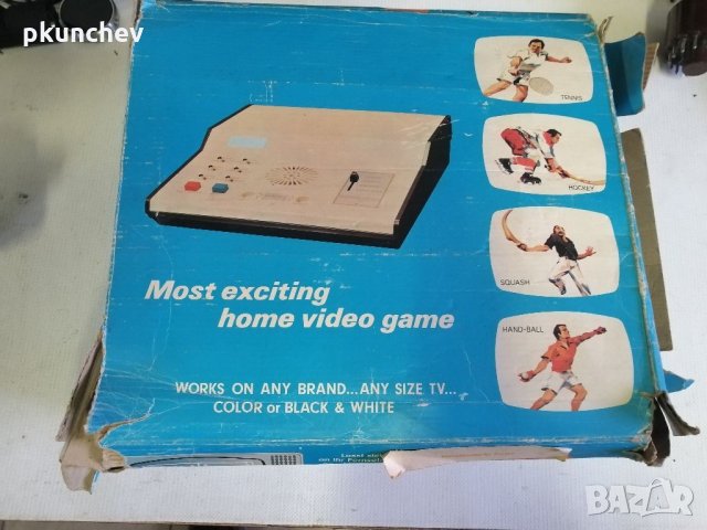 Ретро телевизионна игра TVG 101-4 PONG, снимка 11 - Антикварни и старинни предмети - 35012180