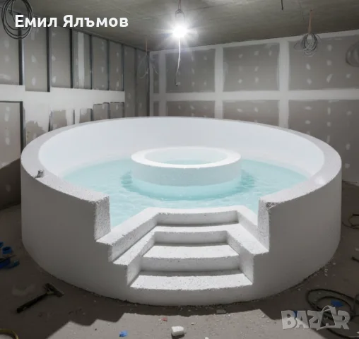 Дизайнерски спа модули от стиропор , епс, снимка 17 - Ремонти на баня - 39237019