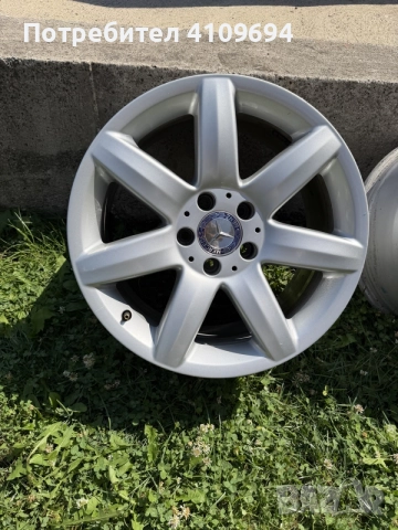 Джанти 17” Mercedes, снимка 2 - Гуми и джанти - 55735864