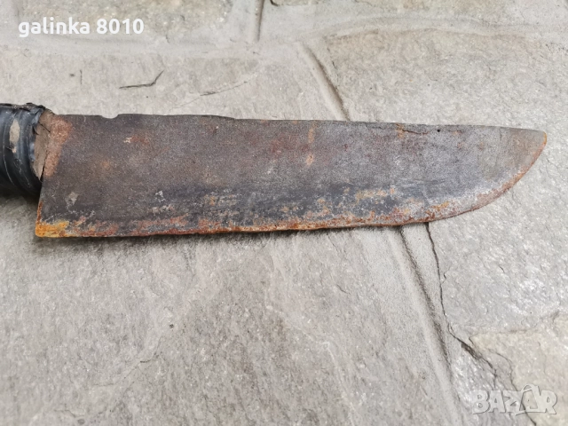 Стар нож, снимка 4 - Антикварни и старинни предмети - 52873469