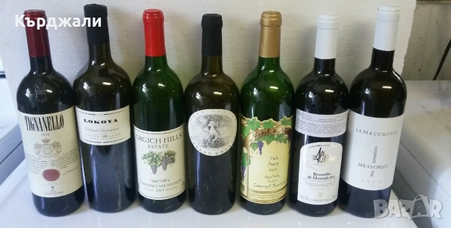 Винени празни бутилки 30 бр.