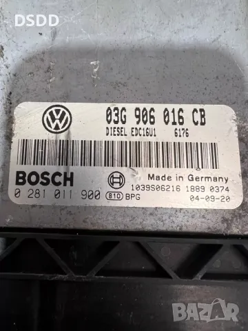 Компютър двигател / ECU 03G906016CB 0281011900 EDC16U1 за VW Golf 5 / Jetta 1.9 TDI 105 кс, снимка 2 - Части - 48056559