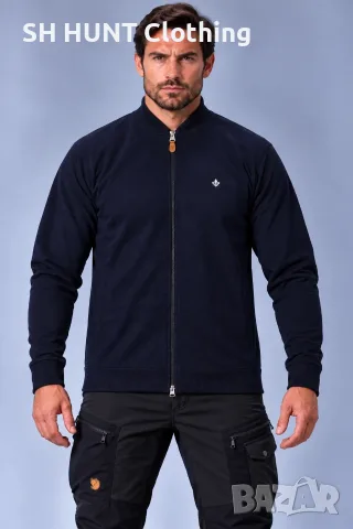 MORRIS Merino Zip Cardigan 100% Merino Wool размер L жилетка 100% Мерино вълна - 1818