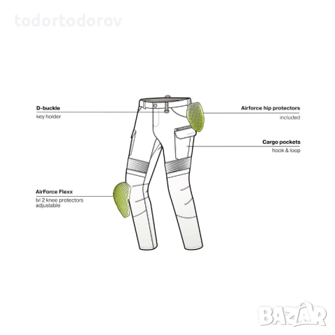 Мото панталон SHIMA GIRO 3.0 CARGO G KEVLAR, протектори Camouflge, снимка 4 - Аксесоари и консумативи - 52368129