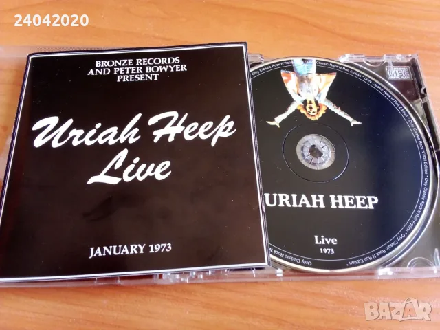 Uriah Heep - Live 1973 матричен диск