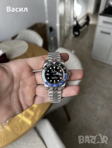 Rolex Batman GMT, снимка 7 - Мъжки - 56360114