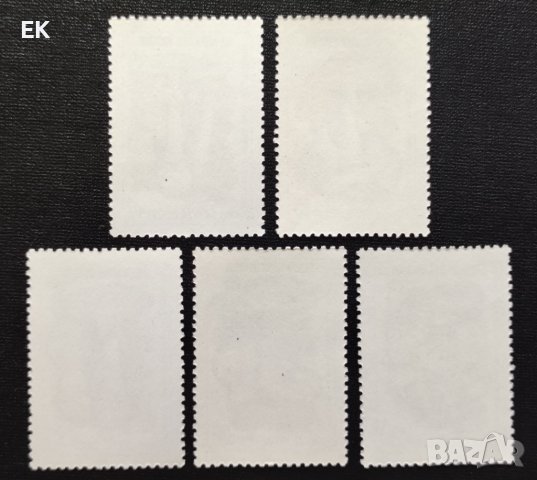 СССР, 1986 г. - пълна серия чисти марки, гъби, 3*14, снимка 2 - Филателия - 40837721