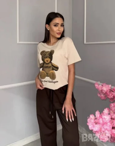 памучни дамски тениски Teddy Bear 