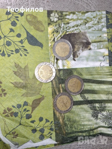 Евро монети 