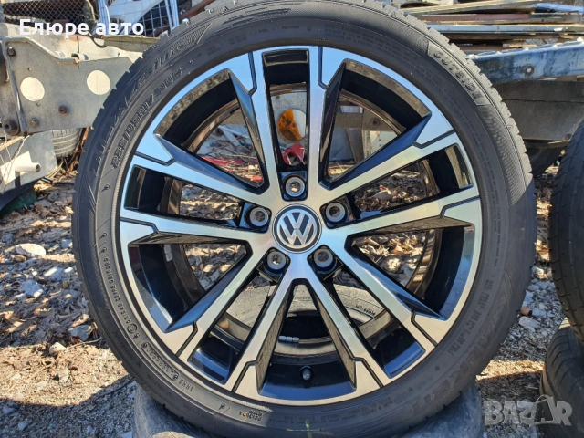 Джанти Фолксваген 5х112х7J17ет49, снимка 4 - Гуми и джанти - 54111600