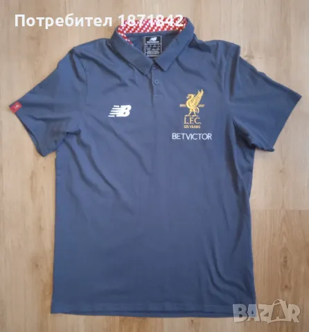 Тениска на Ливърпул/Liverpool 125 years
