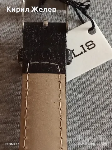 Чисто нов дамски часовник BELLIS QUARTZ с кожена каишка стилен дизайн 49820, снимка 6 - Дамски - 49661715