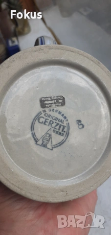 Колекционерска немска халба за бира с капак маркировка, снимка 6 - Антикварни и старинни предмети - 53336014